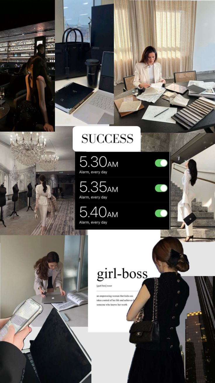 #workaholic #workinggirlaesthetic #girlboss Business Vision Board, Vision Board Wallpaper, Career Vision Board, Business Woman Successful, Dream Vision Board, Life Vision Board, Vision Board Affirmations, Vision Board Manifestation, Academic Motivation