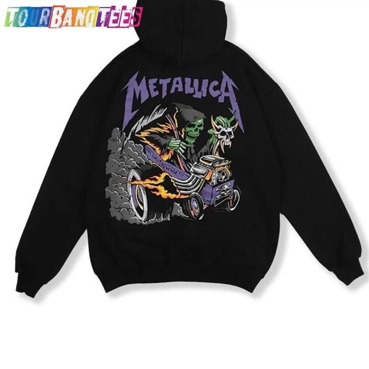 Metallica Sweat T-Shirt Hoodie Check more at https://tourbandtees.com/product/metallica-sweat-t-shirt-hoodie/ Metallica Shirt Outfit, Metallica Hoodie, Metallica Shirt, Candle Pedestal, Kangaroo Pocket Hoodie, Sweat Hoodie, Black High Waist, Oversized Hoodie, Red Tshirt