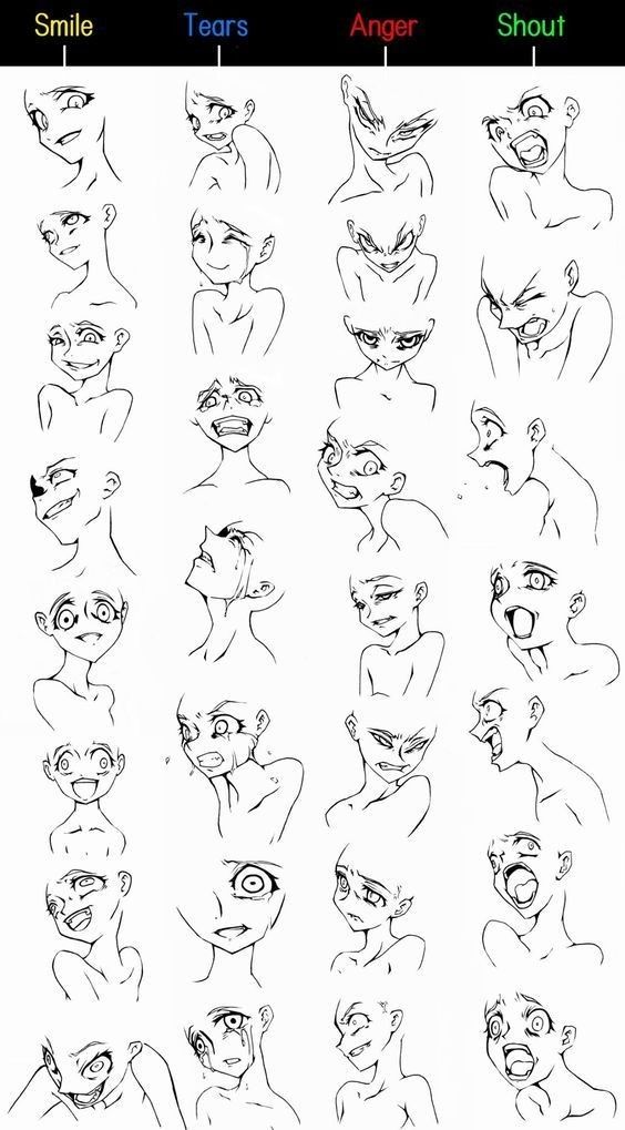 various poses and facial expressions for the character in disney's animated movie, person