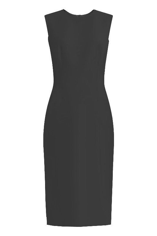 Krew black Basic Sheath Dress, A must have in every closet, a basic, timeless dress that can be worn day or night. Wear it as it is or accessorize it, sleeveless, boat neckline, High quality Italian novelty fabric, Fully lined with light weight fabric, Knee length dress, Invisible zipper in the back, Made in the USA, Ships within 3-5 business days, 3/4 sleeves, boat neckline, High quality Italian novelty fabric, Fully lined with light weight fabric, Knee length dress, basic dress, work wear, ... High Neck Long Dress, Black Plain Dress, Black Knee Length Dress, 24th Birthday, Dress Work, Blue Shift Dress, Timeless Dress, Novelty Fabric, Coral Dress