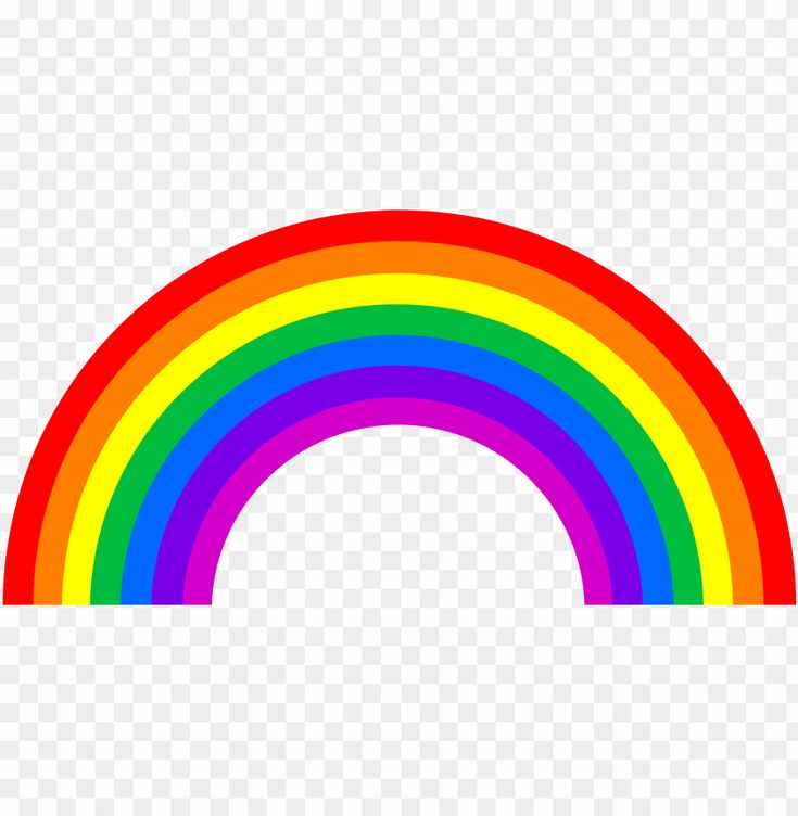 a rainbow on a transparent background with no background, hd png downloads for free