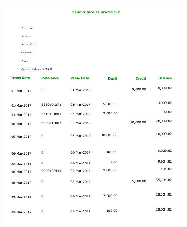 an invoice form with numbers and dates for each customer's accounts