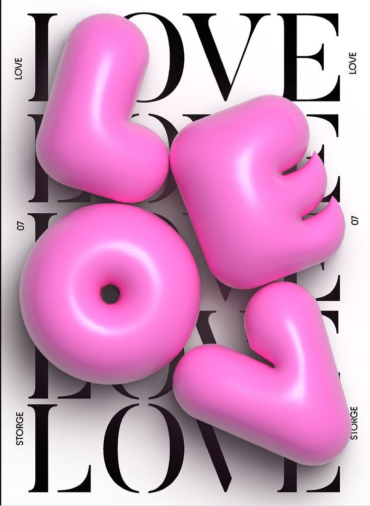 Inflate font on behance, poster design, love, love type, typography example, typography example Inspiration Typographie, Banner Web, Illustrator Design Tutorial, 타이포그래피 포스터 디자인, Adobe Illustrator Tutorials, 3d Typography, Graphic Design Trends, Graphic Design Fun, Illustrator Tutorials