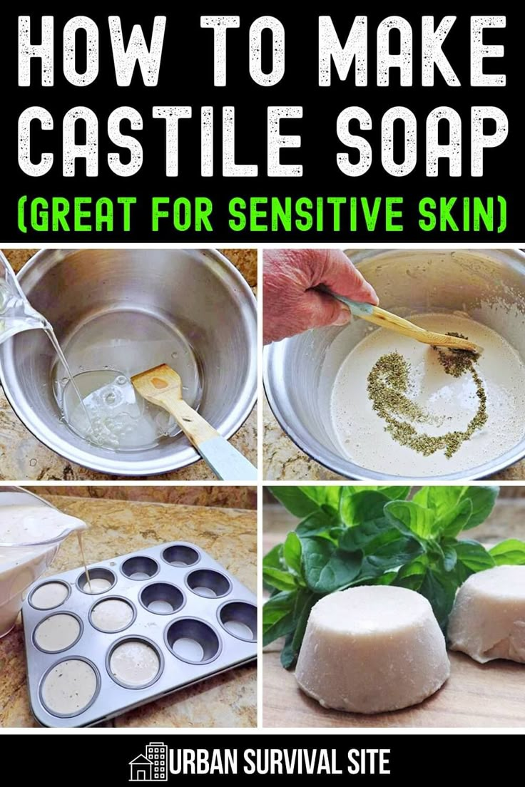 how to make castle soap great for sensitive skin - urban survival site, www urbansurvingstate com