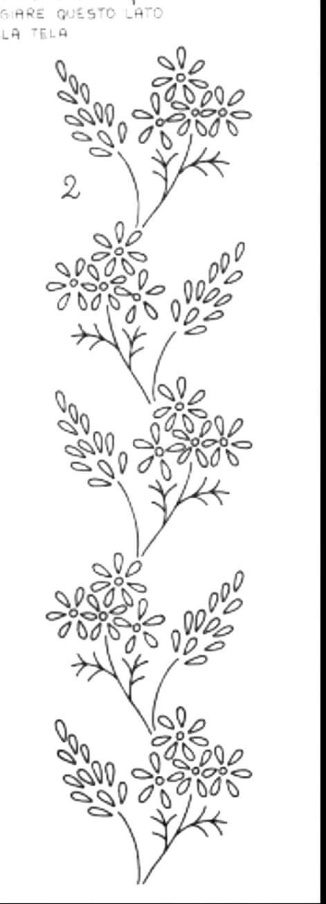 Hand Embroidery Patterns Flowers, Floral Embroidery Patterns, Hand Embroidery Videos, Border Embroidery Designs, Embroidery Stitches Tutorial, Pola Sulam, Hand Embroidery Projects, Hand Embroidery Flowers, Embroidery Patterns Vintage