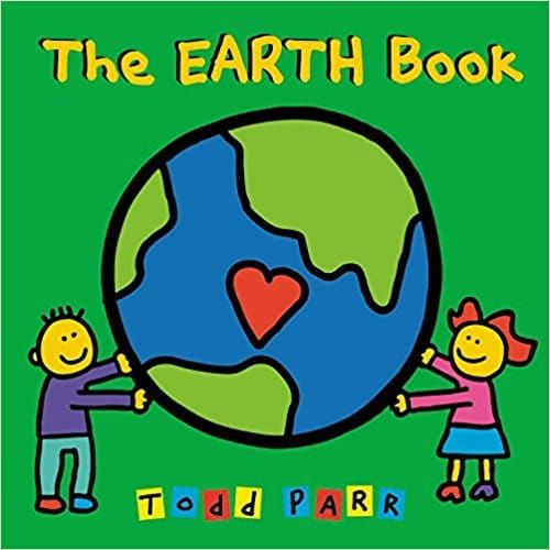 the earth book by todd parr with an image of two children touching each other's hands