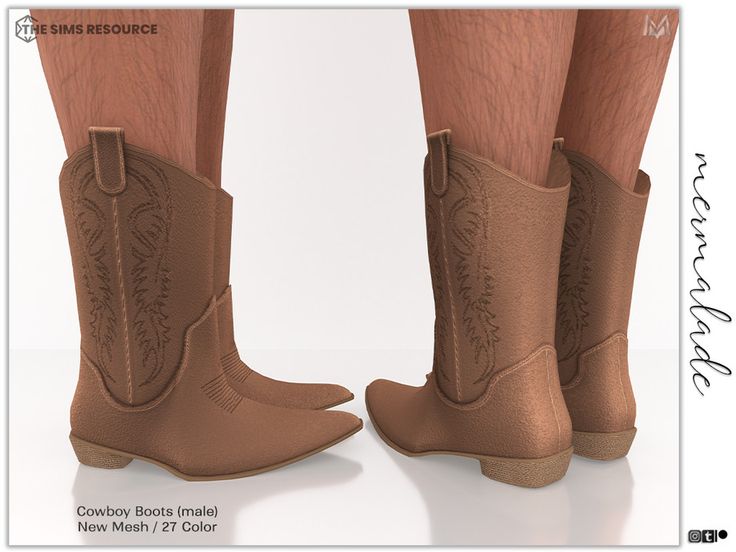 a pair of cowboy boots made from mesh and leather are shown in this rendering image