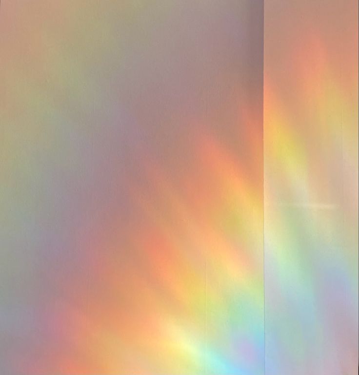 an image of a rainbow colored wall