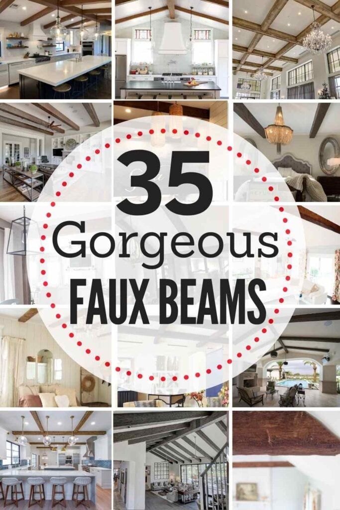 the top 25 gorgeous faux beams for your home