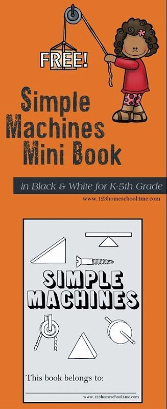 the simple machine book for kids to learn how to use it with this free ebook