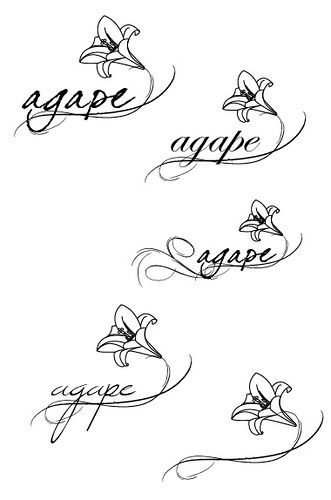 some type of lettering that is in different styles and sizes, with the word's name