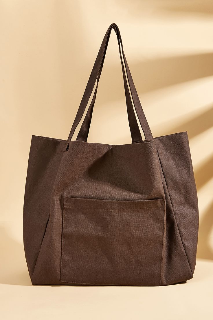 Carry your essentials in style with our Coffee Brown Woven Tote. This spacious and durable tote features a rich coffee brown hue and a classic woven design, making it perfect for everyday use or beach outings. Product code: CAC12F4H006HH Features:  Material: 100%POLYESTER. Brown Rectangular Canvas Bag For Vacation, Brown Double Handle Canvas Bag For Beach, Brown Double Handle Canvas Beach Bag, Brown Canvas Bag With Large Capacity For Vacation, Brown Large Capacity Canvas Bag For Vacation, Brown Large Capacity Beach Bag For Everyday Use, Large Capacity Brown Beach Bag For Everyday Use, Brown Canvas Beach Tote Bag, Casual Brown Double Handle Beach Bag