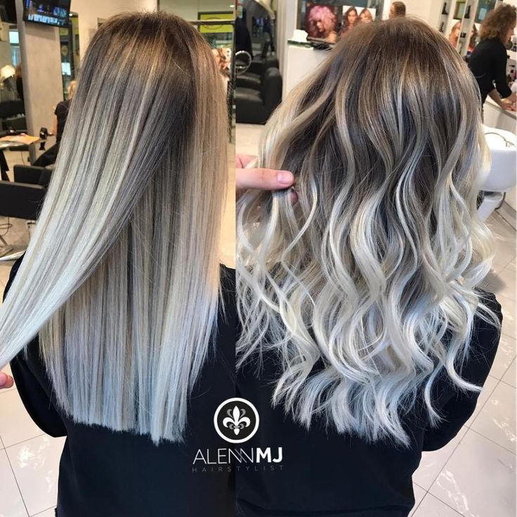 White Balayage for Dishwater Blonde Hair Dishwater Blonde Hair, White Balayage, Platinový Blond, Dishwater Blonde, Silver Ombre Hair, Blonde Eyebrows, Silver Blonde Hair, Ombre Hair Blonde, Balayage Blonde