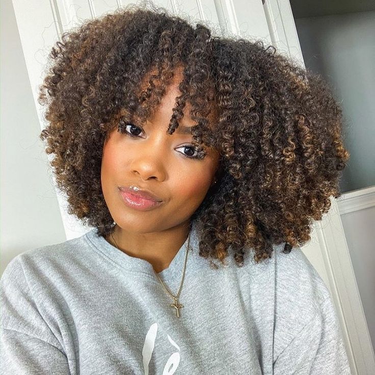 Curly 3c, Natural Hair Highlights, 4a Natural Hair, Cabello Afro Natural, Natural Hair Cuts, Dyed Natural Hair, Pelo Afro, Hair Bob, Penteado Cabelo Curto