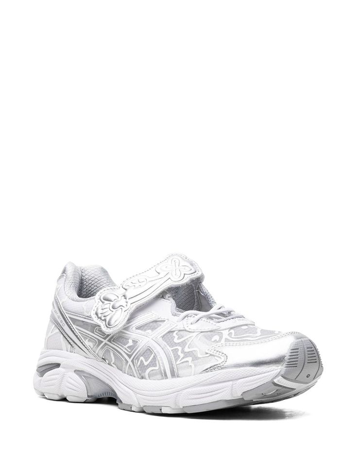 ASICS x Cecilie Bahnsen GT-2160 Cecilie Bahnsen, Asics Sneakers, Print Sneakers, Sneakers Blue, Mary Jane Shoes, Designer Sneakers, Adidas Yeezy, White Sneakers, White Silver