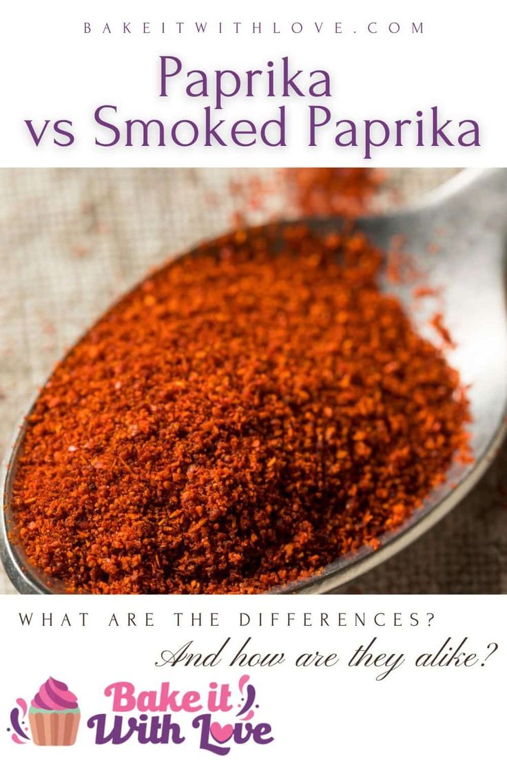 paprika vs smoked paprika what are the differences? and why are they like them?