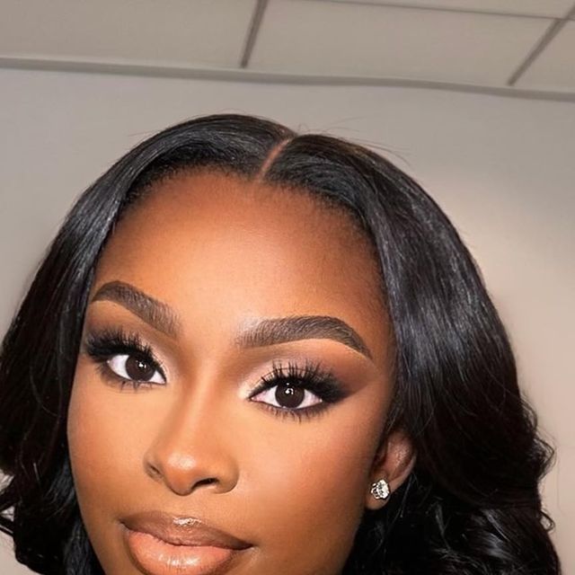 Dark Skin Natural Makeup, Black Women Wedding Makeup, Imvu Heads, Natural Makeup For Black Women, Graduation Vibes, Melanin Makeup, Flawless Face Makeup, Black Women Wedding, Coco Jones