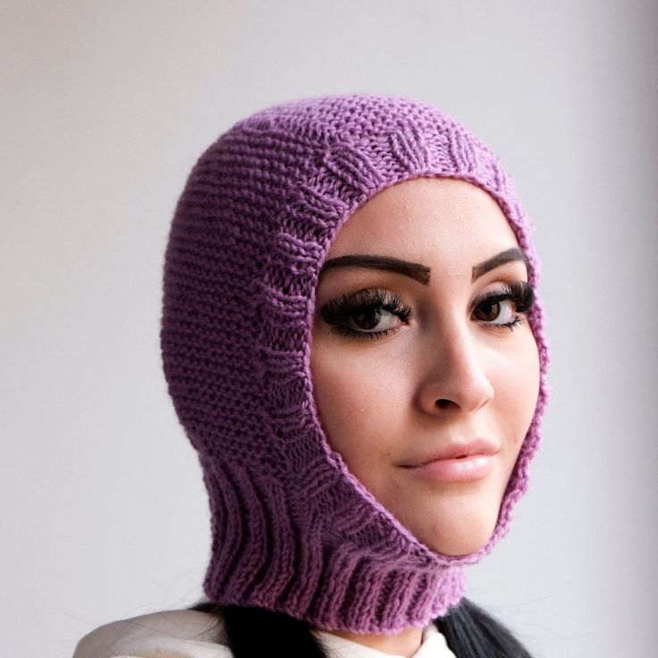 "MADE TO ORDER. Right from the catwalk, balaclava is the new word. This vintage-style balaclava will keep your head, ears, neck and throat warm in cold days. It is hand knit with pure new merino wool, soft and warm. .  One size fits all. According to the manufacturer this colour is \"light old pink\", but it might not exactly match what you see on your screen as colour display varies from one screen to the next. Washing care: hand wash inside out with cold water, mild detergent, no softener. Do Handmade Pink Knitting Pattern For Winter, Fitted Knitted Balaclava For Cold Weather, Handmade Winter Knitting Pattern In Pink, Winter Handmade Pink Knitting Pattern, Handmade Fitted Balaclava For Winter, Pink Hand Knitted Bonnet For Winter, Pink Full Face Balaclava For Winter, Casual Knitted One-size Balaclava, Handmade Fitted Winter Balaclava