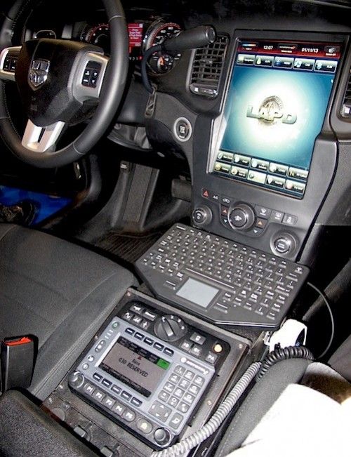 the interior of a car with an electronic device