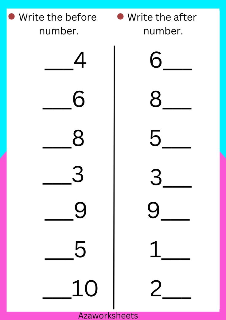 the number line worksheet for kids to learn numbers and write them in english