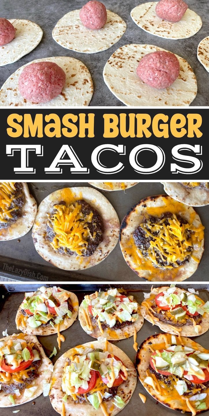 some tacos are being cooked in an oven with cheese and other toppings on them