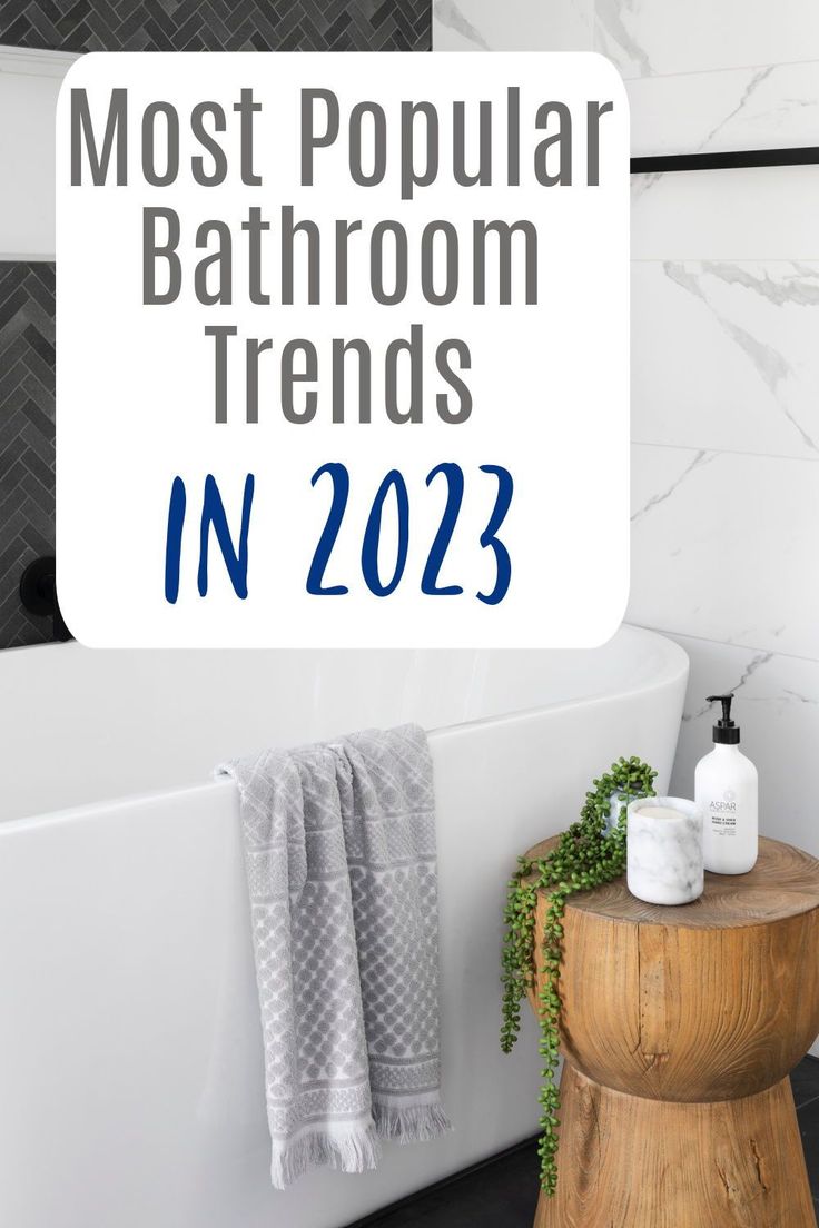 the most popular bathroom trend in 2020 is here, and it's not too hot