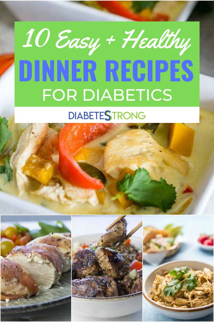 the top 10 easy and healthy dinner recipes for diabets to eat in less than ten minutes