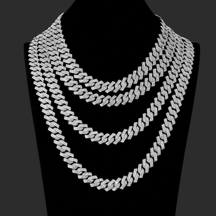 47336178975007|47336179007775|47336179040543|47336179073311 Diamond White Chain Necklaces For Anniversary, Diamond White Curb Chain Necklace For Gift, Diamond White Cuban Link Necklace Gift, Diamond White Necklace With Curb Chain For Gift, Diamond White Chain Necklace For Anniversary, Anniversary Diamond White Chain Necklaces, Elegant White Cuban Link Necklace As Gift, Anniversary Cuban Link Necklace With Adjustable Chain, Chain Link Necklace With Bling For Gifts