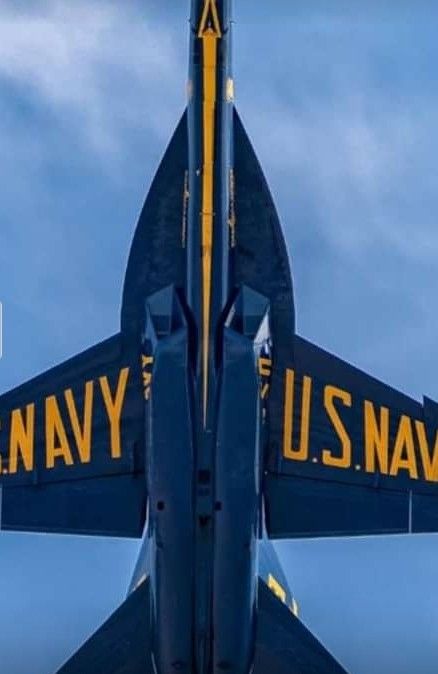 an airplane with the words navy us navy painted on it