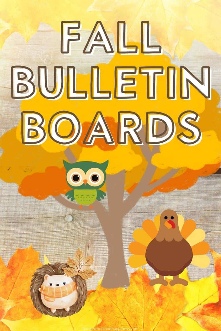 Bulletin Boards for Fall Fall Bulletin Board Ideas Elementary, Fall Bulletin Board For Preschool, Fall Bulletin Boards For Preschool, Bulletin Boards For Fall, Fall Quotes For Bulletin Boards, Fall Themed Bulletin Boards For School, Free Fall Bulletin Board Printables, Preschool Fall Bulletin Boards, Fall Birthday Bulletin Board Ideas