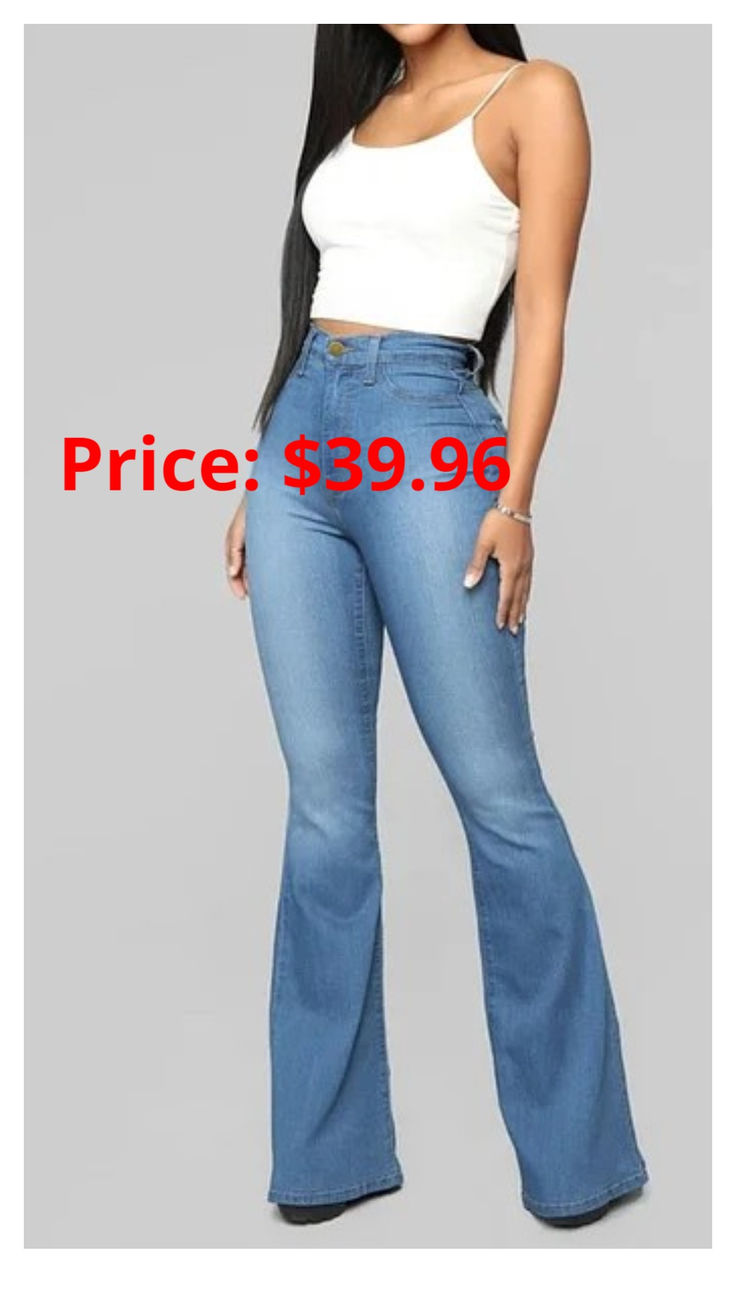 🌟With a subtle high rise, plenty of stretch and a relaxed fit, these jeans are designed for everyday wear. Embrace unrivaled comfort and style that seamlessly adapts to your lifestyle. 🌺 Buy now and stand out! 🛍️🌼 Medium Wash Non-stretch Straight Leg Jeans, Non-stretch Mid-rise Cropped Denim Jeans, Non-stretch Straight Leg Medium Wash Jeans, Non-stretch Mid-rise Cropped Jeans, Non-stretch Straight Leg Jeans In Medium Wash, Light Wash Non-stretch Mid-rise Jeans, Stretch Medium Wash Jeans With Flare, Light Wash Mid-rise Jeans, High Waist Stretch Denim Flare Jeans