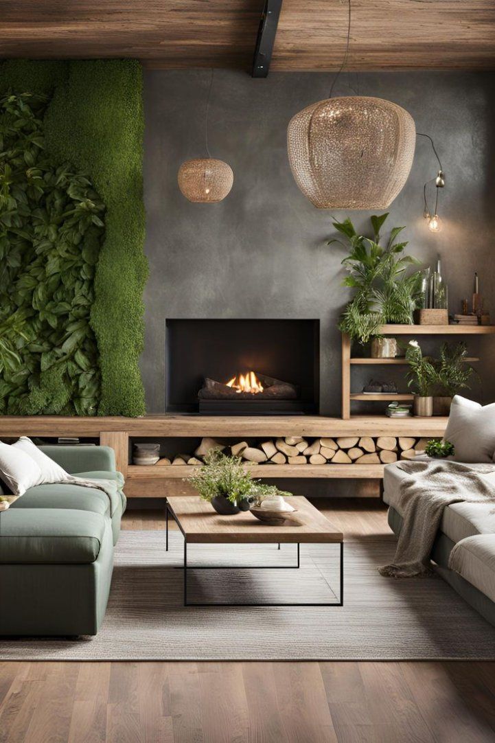 Give your space character with these modern rustic home decor ideas. Blend natural elements with contemporary accents for cozy oasis. #scandinavian #interior #ideas Apartment Ideas Bloxburg, Modern African Decor, Modern Rustic Home Decor, Bloxburg Layout, Wall Art Projects, Modern Rustic Home, Rustic Home Decor Ideas, Space Character, Global Decor