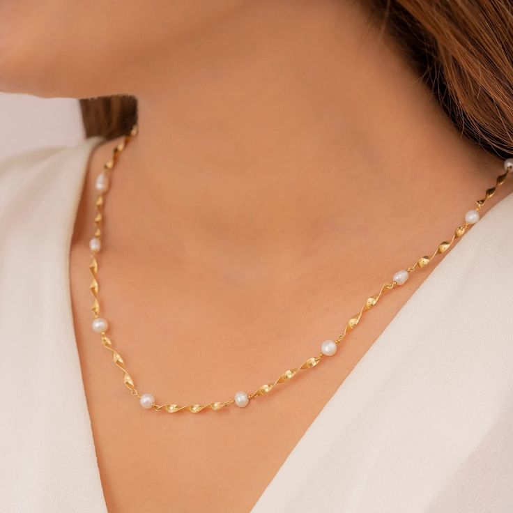 14k Gold Pearl Necklace, Dainty Pearl Beaded Chain Necklace,handmade Pearl Chain Link Jewelry for Women,adjustable Anniversary Gift for Her - Etsy Dainty Adjustable Beaded Pearl Necklace, Dainty Adjustable Pearl Necklace With Beaded Chain, Teardrop Beaded Chain Necklaces, Gold Plated Beaded Necklaces With Adjustable Chain As Gift, White Beaded Chain Necklace For Gift, Delicate Beaded Chain Jewelry For Gift, Beaded Chain Teardrop Jewelry, Adjustable Delicate Chain Pearl Necklace As Gift, Teardrop Beaded Necklace For Gift