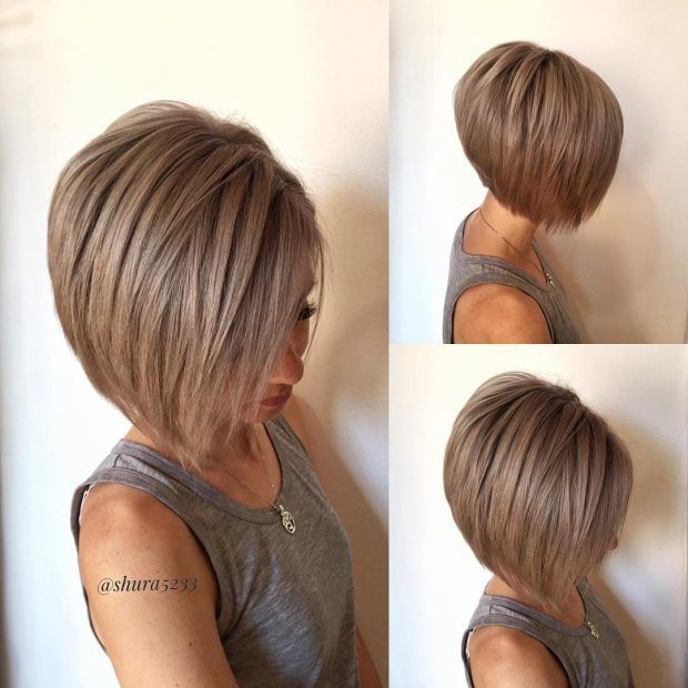 Male Features, Feminine Features, Stacked Hair, 2022 Year, Bob Haircut For Fine Hair, Short Bob Haircuts, Hair Color And Cut, 2020 Trends, Cut Hair