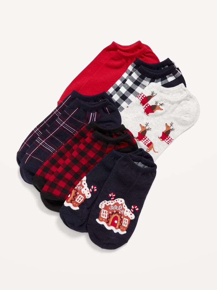 includes 6 pairs of ankle socks rib knit openings comfortable stretch one size hits at ankle Cheap Comfortable Red Socks, Christmas Socks Cute, Cheap Non-slip Winter Socks, Brown Block Heels, Red Non-slip Comfortable Socks, Ankle Boots Brown, Dr Wardrobe, Christmas. Womens Socks, Ankle Socks Women