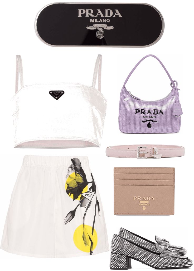 Prada Outfit Ideas, Prada Casual Outfit, Prada Outfits Aesthetic, Prada Style Outfit, Prada Collage, Prada Aesthetic Outfit, Prada Outfits Women, Prada Outfits, Prada Clothes