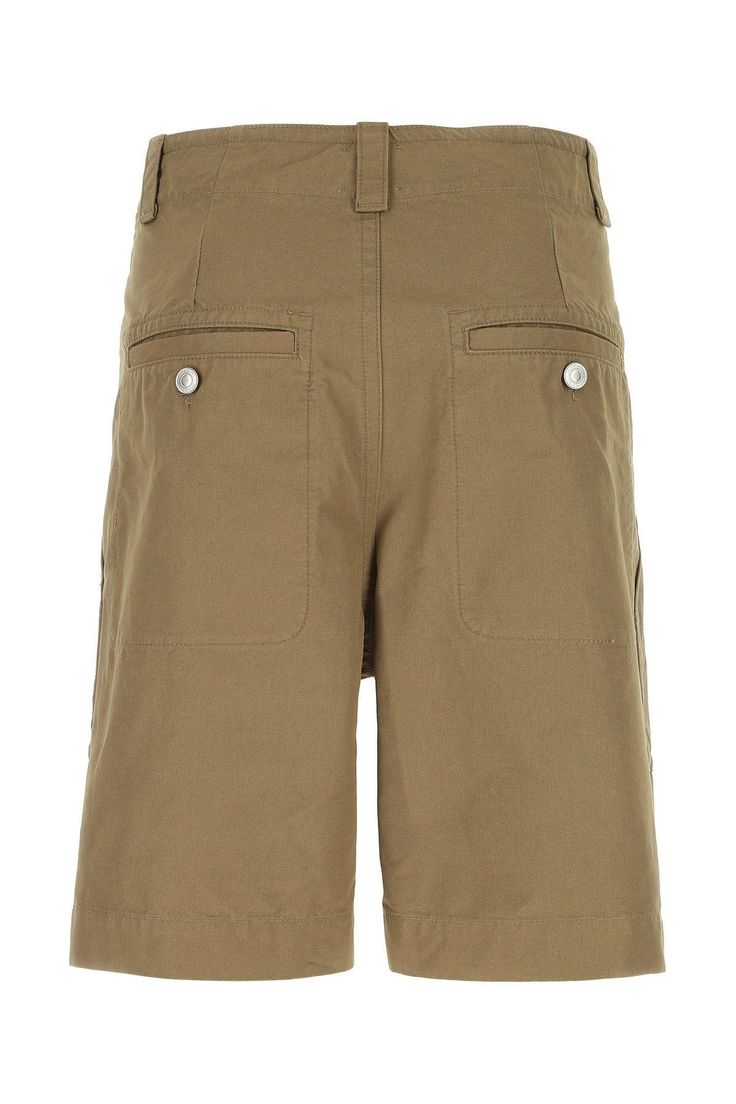 100% Cotton Cotton Shorts With Belt Loops, Short Cotton Bottoms With Patch Pockets, Summer Cotton Bermuda Shorts With Belt Loops, Cotton Short Pants With Patch Pockets, Khaki Cotton Shorts With Belt Loops, Summer Cotton Cargo Shorts With Belt Loops, Relaxed Fit Cotton Shorts With Belt Loops, Cotton Bermuda Bottoms With Cargo Pockets, Summer Cotton Cargo Shorts With Welt Pockets