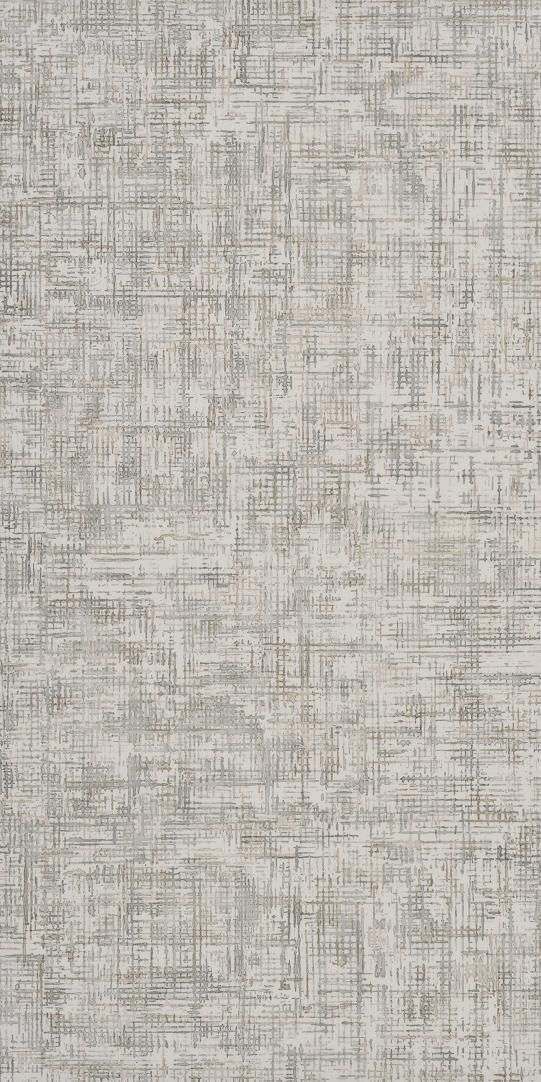 an area rug with many different colors and patterns on the surface, including greys