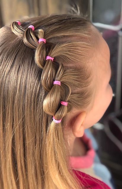 Girl Hair Dos, Kid Hair, Girl Hair Styles, Toddler Hairstyles, Wacky Hair Days, Toddler Hairstyles Girl, Wacky Hair, Peinados Fáciles Para Cabello Corto