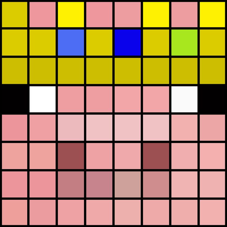 an image of some squares with different colors