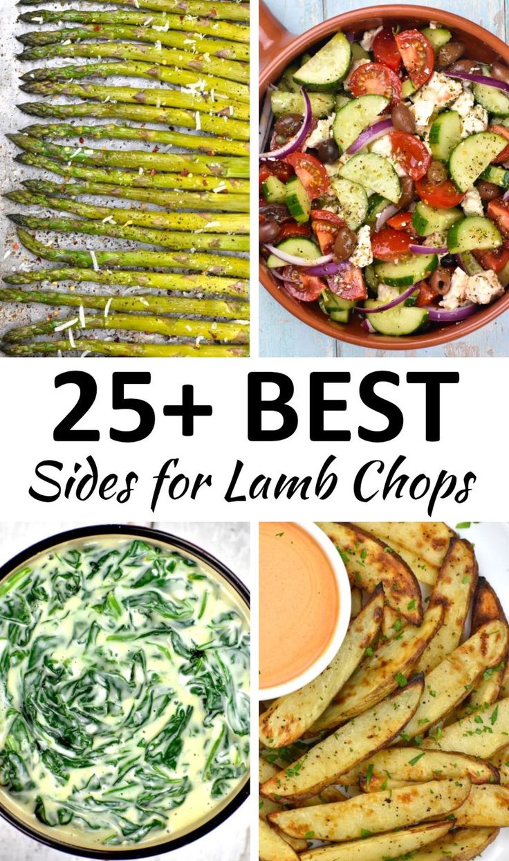 the 25 best side dishes for lamb chops