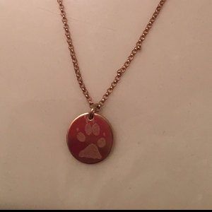 Double sided actual dog or cat paw print personalized pendant | Etsy Personalized Pendant Necklace, Cat Paw Print, Jacksonville Beach, Cat Paw, Personalized Pendant, Cat Paws, Paw Print, Gold Filled, Double Sided