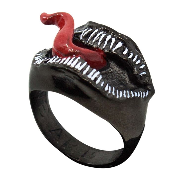 Unique Black Halloween Rings, Unique Black Rings For Halloween, Unique Black Skull Ring For Halloween, Unique Black Snake Ring As A Gift, We Are Venom, Venom Symbiote, Let You Go, Dior Designer, Chanel Designer