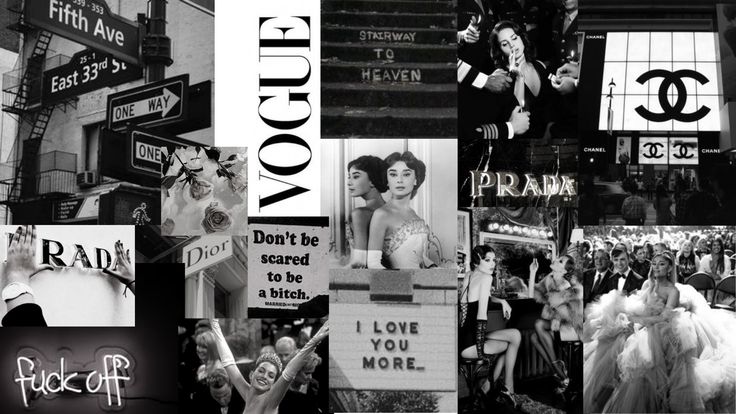 black and white collage with images of people in the city, including signs that say i love you more