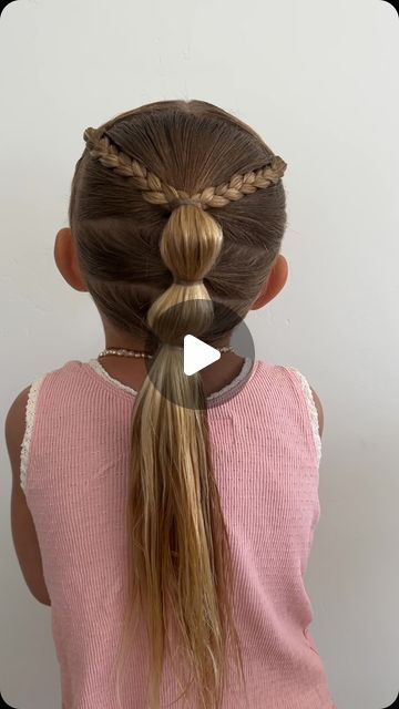 Quick And Easy Kids Hairstyles, Hair Styles For 8 Year Girl, Little White Girl Braided Hair Styles, Girl Hairstyles Long Hair, Easy Hairstyles For Kids For School, Toddler Princess Hairstyles, Braids Girls Kids, Short Girl Hairstyles For Kids, Tumbling Hairstyles For Kids