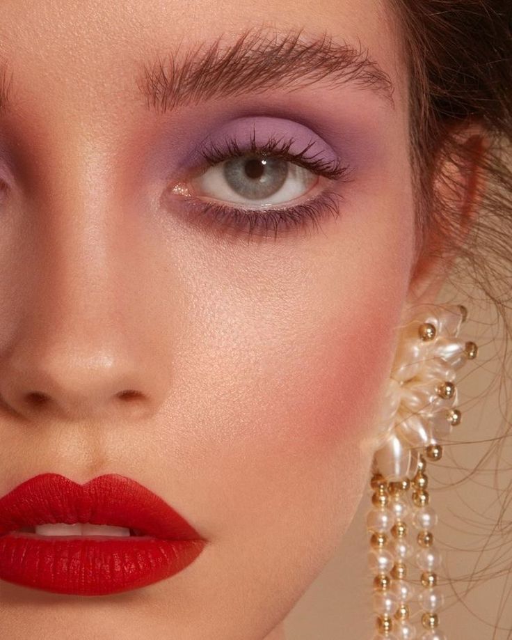 80s Makeup Looks, 80’s Makeup, 1980s Makeup, Editorial Make-up, 80s Makeup, Midsummer Dream, Bright Red Lipstick, Retro Makeup, Dream Photography