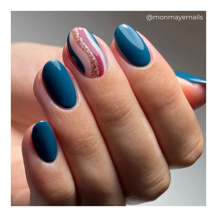 Teal Nails Ideas, Dark Teal Nails, Blue Shellac Nails, Teal Nail Polish, Teal Nail Designs, Aqua Nails, Teal Nails, Confetti Nails, Marble Nail Designs