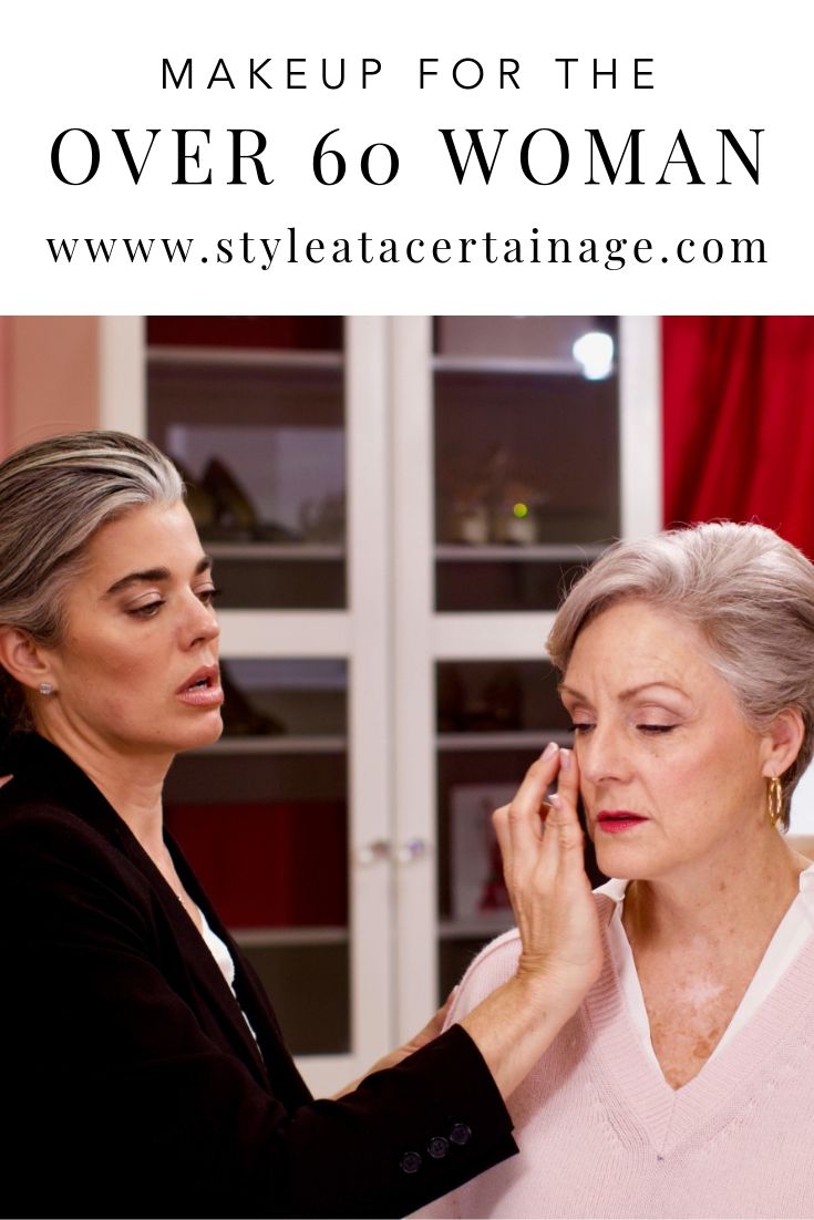 In this post Nikol Johnson of Fresh Beauty Studio demonstrates a classic everyday makeup look on  Beth from Style at a Certain Age. Visit this blog post from Style at a Certain Age for this makeup look for women over 60. Style and beauty are ageless! #beautytips #makeupblogger #fiftynotfrumpy Makeup For 60 Year Old, Makeup For Over 60, Nikol Johnson, Makeup Over 50, 60 Hairstyles, Makeup Tips For Older Women, Makeup For Older Women, Style At A Certain Age, Fresh Beauty