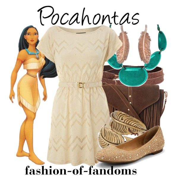 an image of pocahontas's fashion - fandoms on pinterest