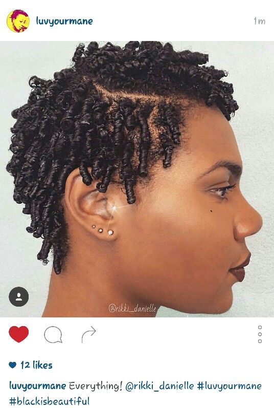 Finger coils with dramatic part.  We recommend using Fabulocs Intense Moisture Therapy on coils for ultimate softness and sheen. Coils On Natural Hair, Finger Coils Natural Hair, Coiling Natural Hair, Short Hair Twist Styles, Natural Hair Twa, Finger Coils, Natural Hair Cuts, Hair Coils, Natural Hair Twists